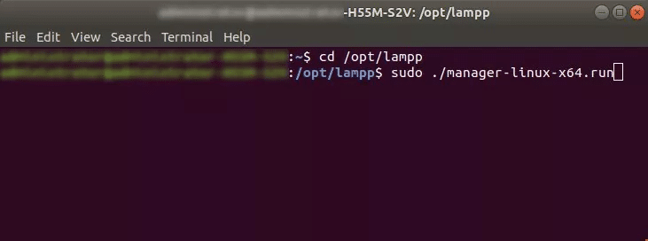 Cómo instalar XAMPP en Linux Comando para abrir la aplicación